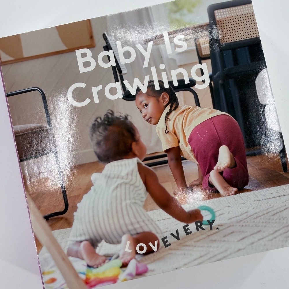 Lovevery Board Book Baby Is Crawling Sibling Toddler Montessori Parenting